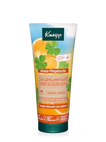 Kneipp Aroma-Pflegedusche Sei Frei, verrückt und glücklich – Mit pflanzlichen Wirkstoffen - Rezeptur ohne Mikroplastik - vegan - 200ml im Sale